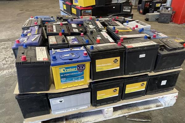 Power backup batteries scrap